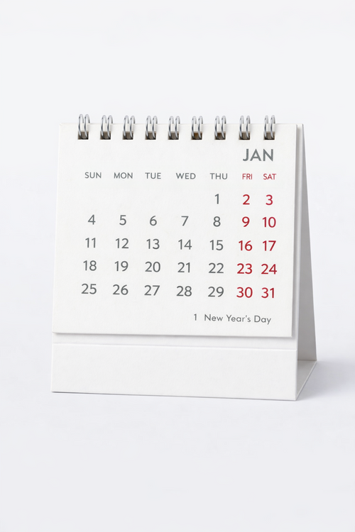 Mini Desktop Calendar